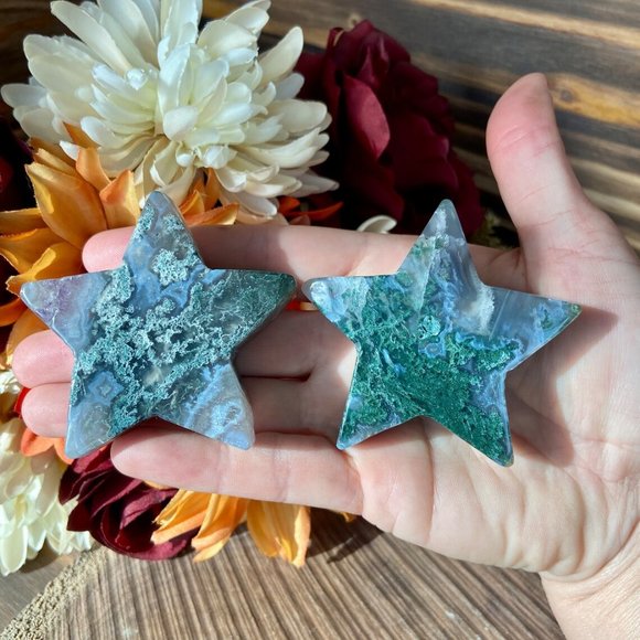 Other - Moss Agate Star Crystal Star